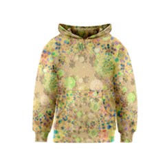 Flowers Color Colorful Watercolour Kids  Pullover Hoodie