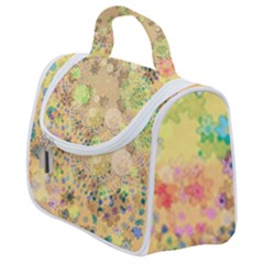 Flowers Color Colorful Watercolour Satchel Handbag