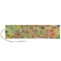 Flowers Color Colorful Watercolour Roll Up Canvas Pencil Holder (l) by HermanTelo