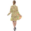 Flowers Color Colorful Watercolour All Frills Chiffon Dress View2