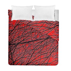 Neurons Cells Train Link Brain Duvet Cover Double Side (full/ Double Size)