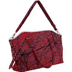 Neurons Cells Train Link Brain Canvas Crossbody Bag by HermanTelo