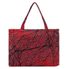 Neurons Cells Train Link Brain Zipper Medium Tote Bag by HermanTelo