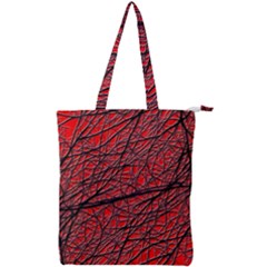 Neurons Cells Train Link Brain Double Zip Up Tote Bag by HermanTelo