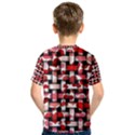 Background Red Summary Kids  Sport Mesh Tee View2