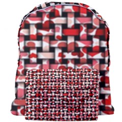 Background Red Summary Giant Full Print Backpack by HermanTelo