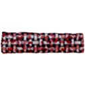 Background Red Summary Full Print Rope Handle Tote (Small) View3