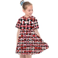 Background Red Summary Kids  Sailor Dress