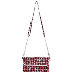 Background Red Summary Mini Crossbody Handbag by HermanTelo