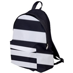 Black And White Large Stripes Goth Mime French Style The Plain Backpack by genx