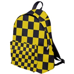 Checkerboard Pattern Black And Yellow Ancap Libertarian The Plain Backpack