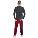 Roses Rouge Fleurs Men s Jogger Sweatpants View2