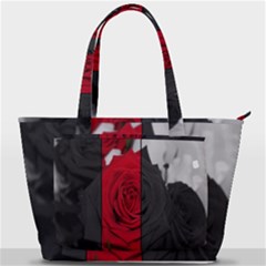 Roses Rouge Fleurs Back Pocket Shoulder Bag 