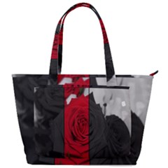 Roses Rouge Fleurs Back Pocket Shoulder Bag 