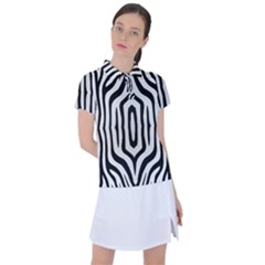 Abstrait Zèbres Taches Women s Polo Tee