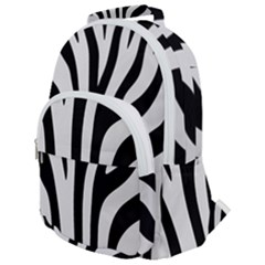 Pattern Zèbres Taches Rounded Multi Pocket Backpack by kcreatif