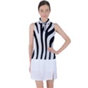 Pattern Zèbres Taches Women s Sleeveless Polo Tee View1