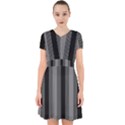 Pattern Bandes Gris/Noir Adorable in Chiffon Dress View1