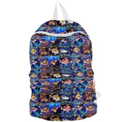 Fish Stamp 1 Foldable Lightweight Backpack