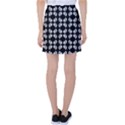 Pattern Formes Ronds Noir Tennis Skirt View2