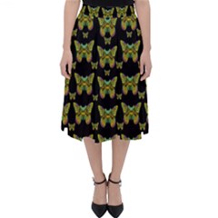 Butterflies With Wings Of Freedom And Love Life Classic Midi Skirt by pepitasart