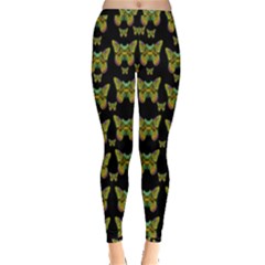 Butterflies With Wings Of Freedom And Love Life Inside Out Leggings by pepitasart