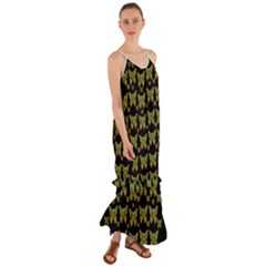 Butterflies With Wings Of Freedom And Love Life Cami Maxi Ruffle Chiffon Dress by pepitasart