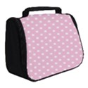 Pois Blanc/Rose Full Print Travel Pouch (Small) View2