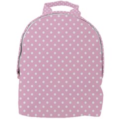 Pois Blanc/rose Mini Full Print Backpack by kcreatif