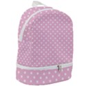 Pois Blanc/Rose Zip Bottom Backpack View2