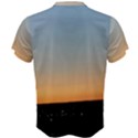 Photo Coucher du soleil Bleu/Orange Men s Cotton Tee View2