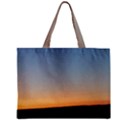 Photo Coucher du soleil Bleu/Orange Zipper Mini Tote Bag View1