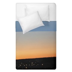 Photo Coucher Du Soleil Bleu/orange Duvet Cover Double Side (single Size) by kcreatif