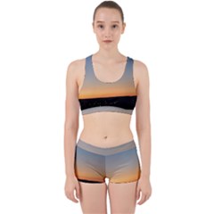 Photo Coucher Du Soleil Bleu/orange Work It Out Gym Set by kcreatif