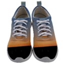 Photo Coucher du soleil Bleu/Orange Mens Athletic Shoes View1