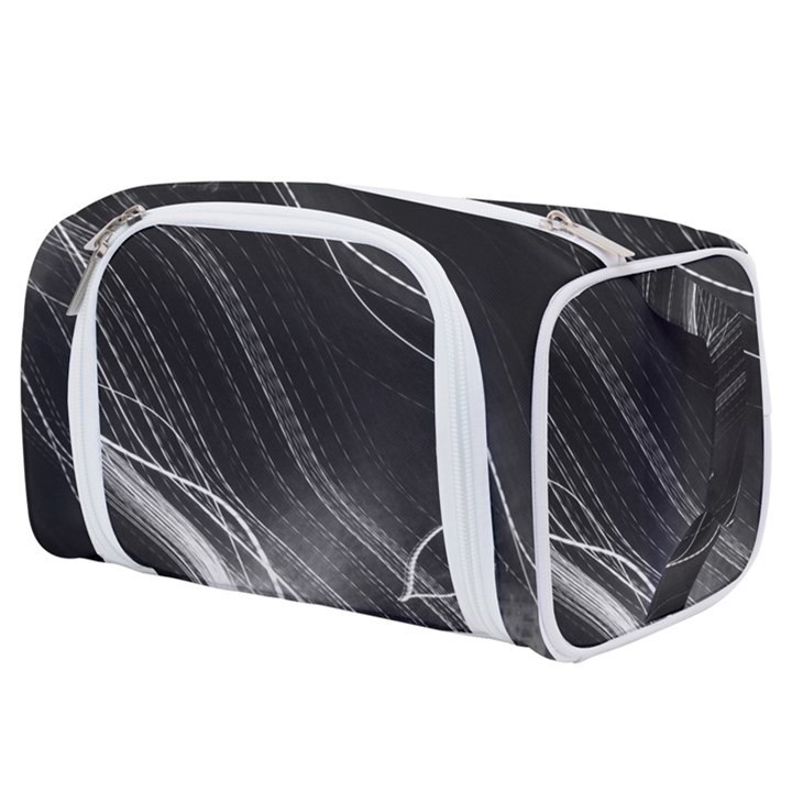 Photo Lumière Noir/Gris Toiletries Pouch