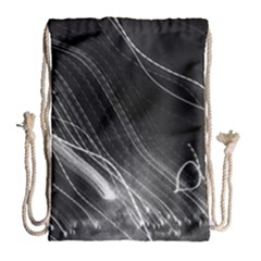 Photo Lumière Noir/gris Drawstring Bag (large) by kcreatif