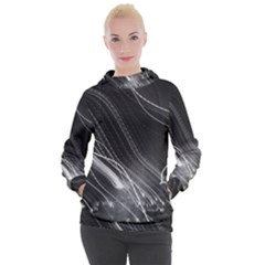 Photo Lumière Noir/gris Women s Hooded Pullover by kcreatif