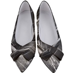 Photo Lumière Noir/gris Women s Bow Heels