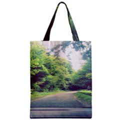 Photo Vue Sur Forêt  Zipper Classic Tote Bag by kcreatif