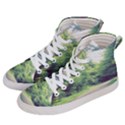 Photo Vue sur Forêt  Women s Hi-Top Skate Sneakers View2