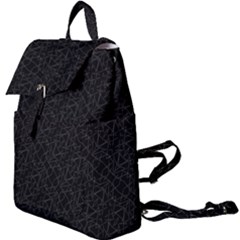 Pattern Abstrait Blanc/noir Buckle Everyday Backpack by kcreatif