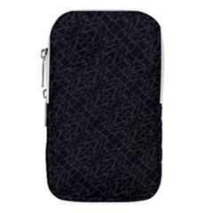 Pattern Abstrait Blanc/noir Waist Pouch (small)