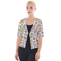 Zappwaits 88 Cropped Button Cardigan by zappwaits