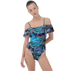 Ab 138 Frill Detail One Piece Swimsuit