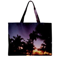 Puerto Rico Sunset Zipper Mini Tote Bag by StarvingArtisan