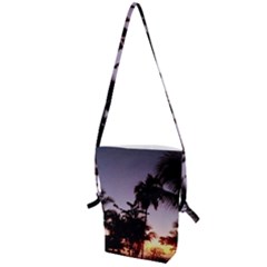 Puerto Rico Sunset Folding Shoulder Bag by StarvingArtisan