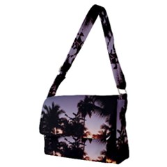 Puerto Rico Sunset Full Print Messenger Bag (m) by StarvingArtisan