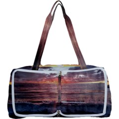 Sunset On The Ocean In Puerto Rico Multi Function Bag