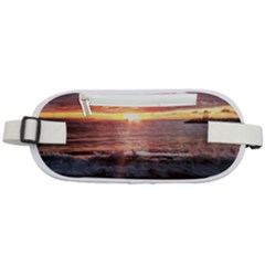 Sunset On The Ocean In Puerto Rico Rounded Waist Pouch